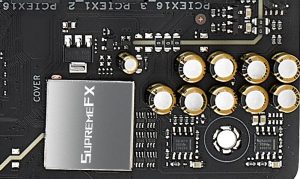 Audio Section X570-E