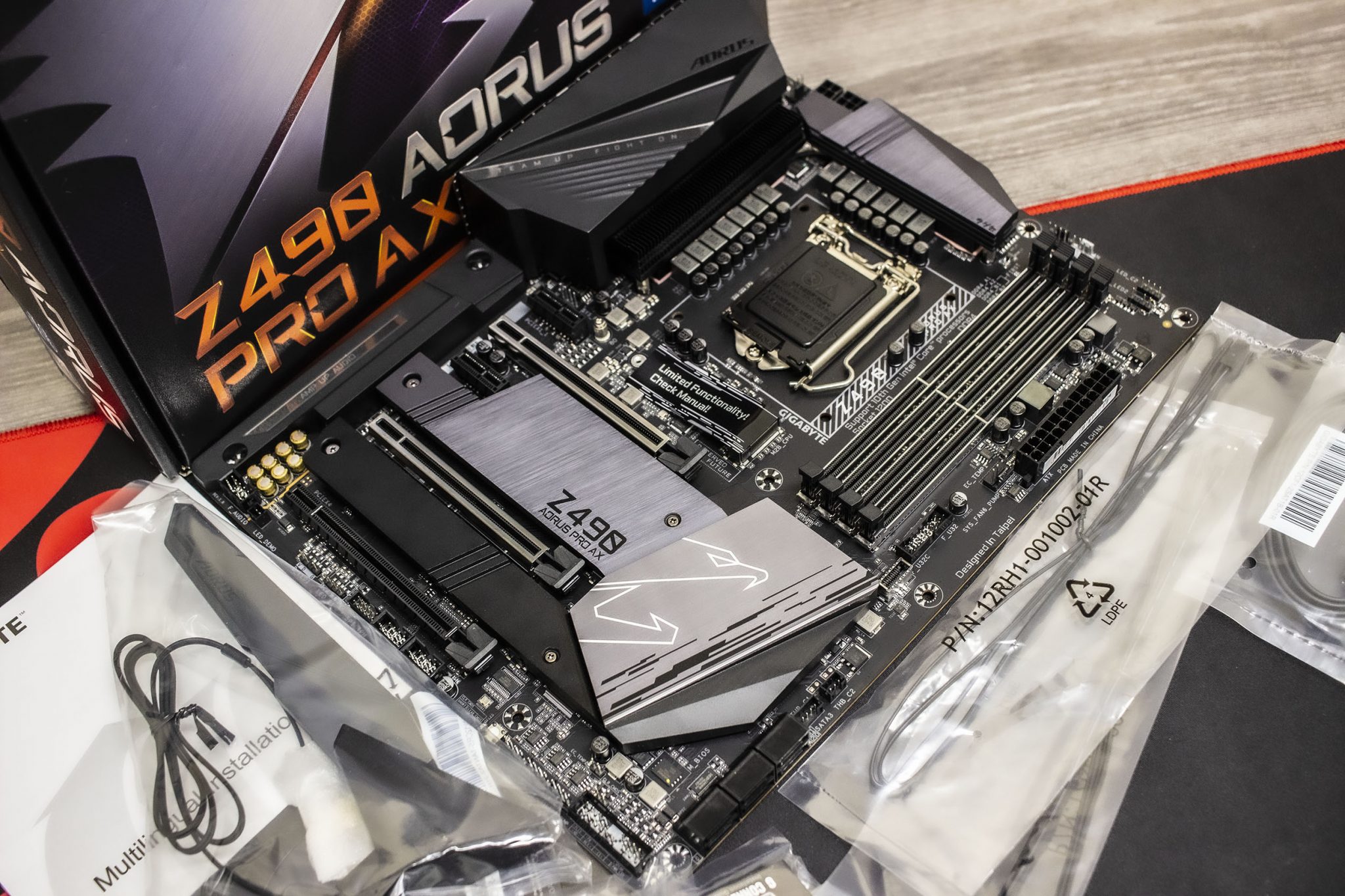 Gigabyte z490 aorus pro ax настройка процессора