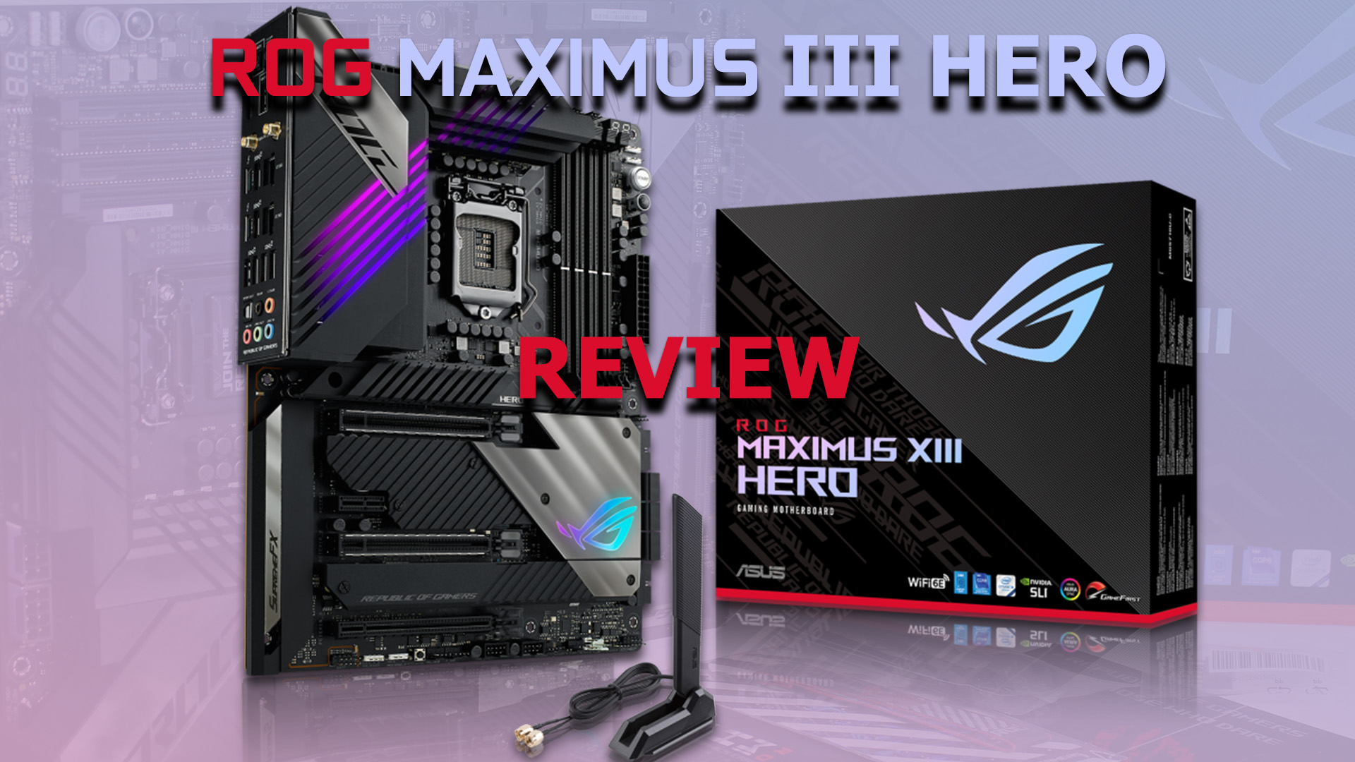 Rog Maximus Xiii Hero Theoverclocker